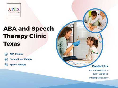 ABA and Speech Therapy Clinic Texas | Apex Pediatric Therapy.1