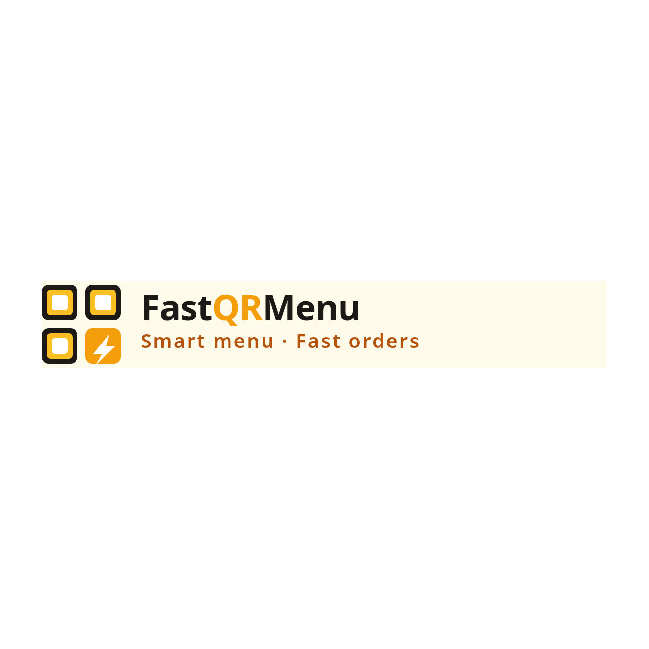 FastQRMenu logo