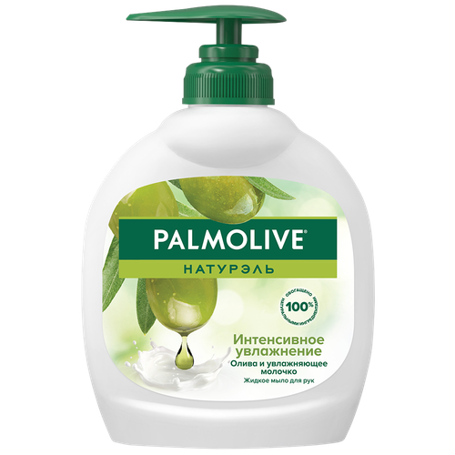 8693495017633 40822 МЫЛО PALMOLIVE MILK&OLIVE ЖИДКОЕ 300МЛ ФЛ.png