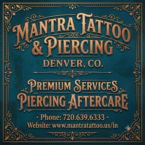 Piercing Aftercare Guide | Mantra Tattoo.2