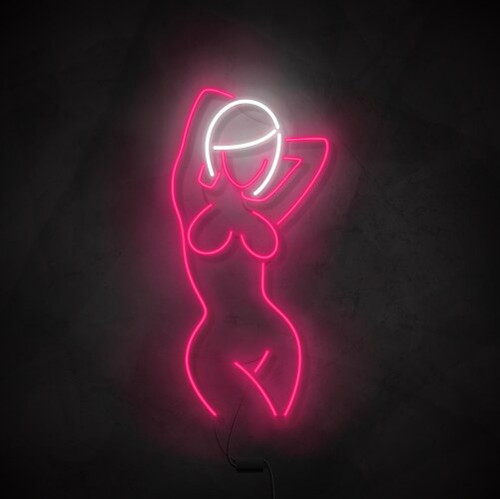 neon girl silhouette vector 31143545.jpg