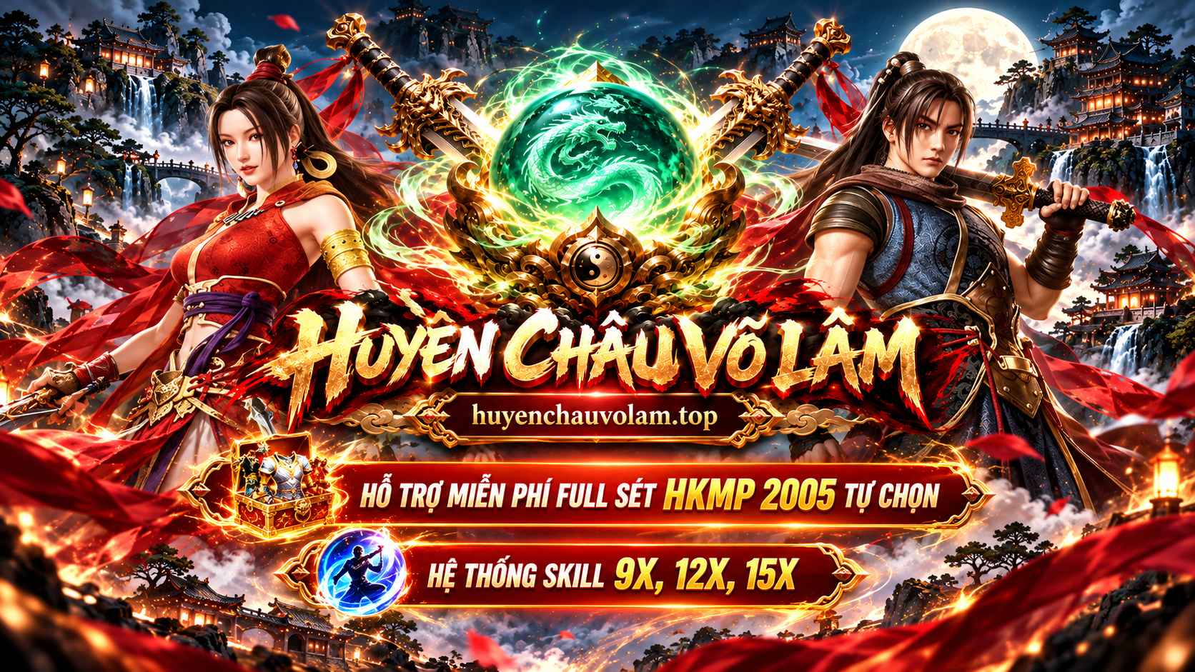 ►✪19H 14/10/2026►✪ Khai Mở Máy Chủ - ĐẠI KỲ CHÂU - Hỗ trợ full Sét HKMP CTC 2005, skill 9x,12x,15x