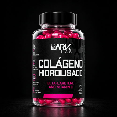 Frasco de Colágeno com Cápsulas Rosa.2