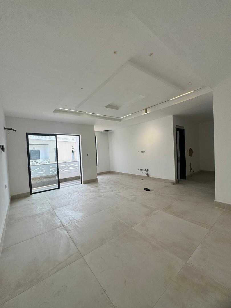 Newly Built 5-Bedroom Terrace Duplex - Terrace balcony and compound parking view 7