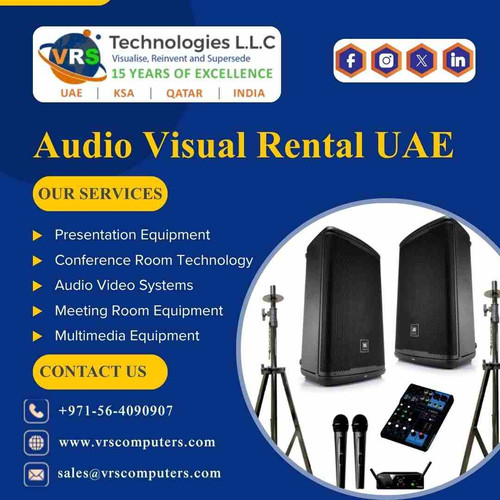 Which Equipment Is Available for Audio Visual Rental UAE?.1