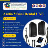 Which Equipment Is Available for Audio Visual Rental UAE?