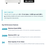 Low Speed Centrifuge EZL LSC112