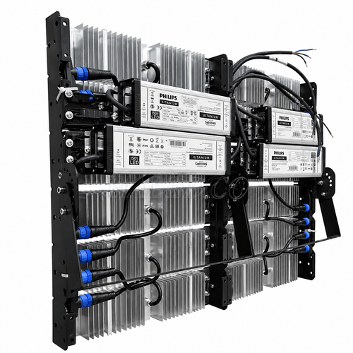 Den Pha Led Modules Chieu Sang Ngoai Troi Citilight CTL166M 600W LED900 WW NW CW 220 240V 90000lm (3.2