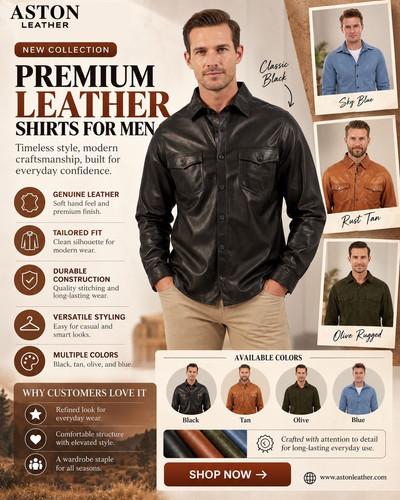 Premium Leather Shirts for Men.jpg