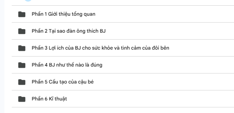 6 phần giáo trình BJ