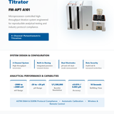 Automatic Potentiometric Titrator FM APT A101