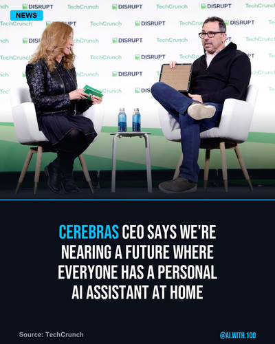 cerebras ceo says were nearing a future where everyone has a.1