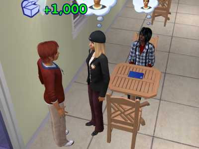 Sophie new sims Plaza.1