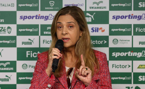 Leila Pereira reage à proibição das bets e cita impacto financeiro no clube