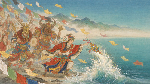 【民间传说】从汉代“仙海”到清雍正“灵显宣威青海神”,一场延续两千年的祭湖·情节