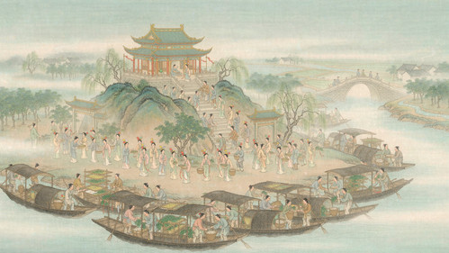 【民间传说】杭嘉湖蚕乡的蚕神信仰,从《搜神记》的“女化蚕”到含山“轧蚕花”