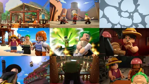 [AnimeDubHindi] Lego One Piece S01E01 1080p x265 10bit NF WEB DL Multi Audio Esub grid.webp