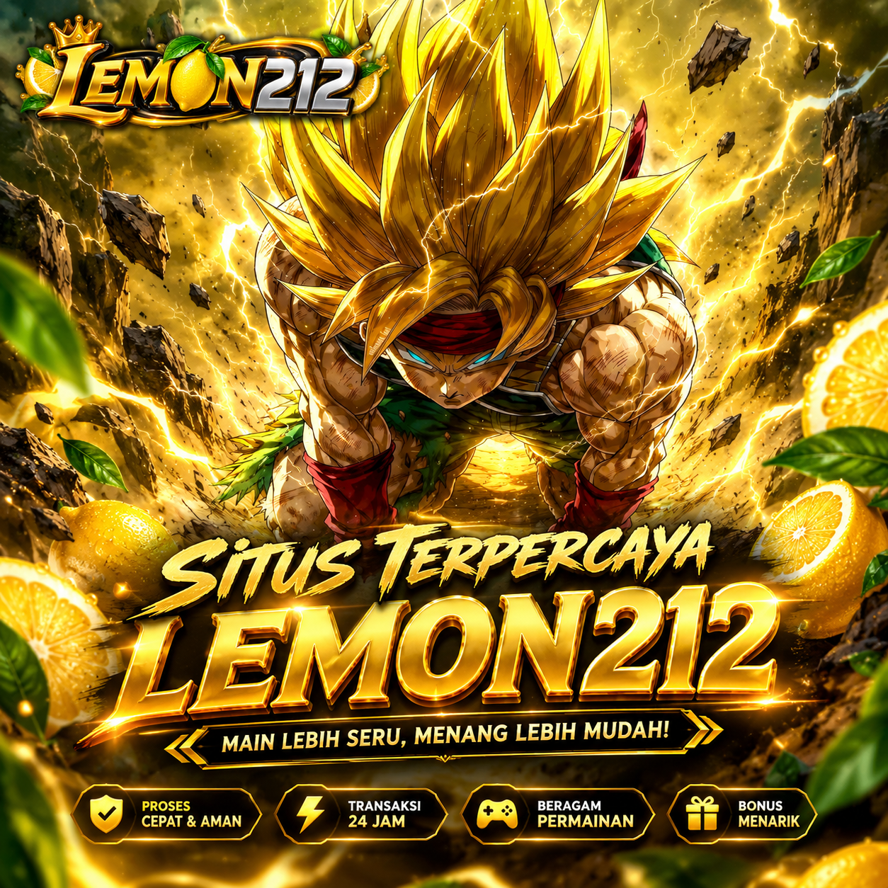 LEMON212 ~ Situs Resmi Sarana Bermain Game Online Paling Seru Pasti Ketagihan Disini
