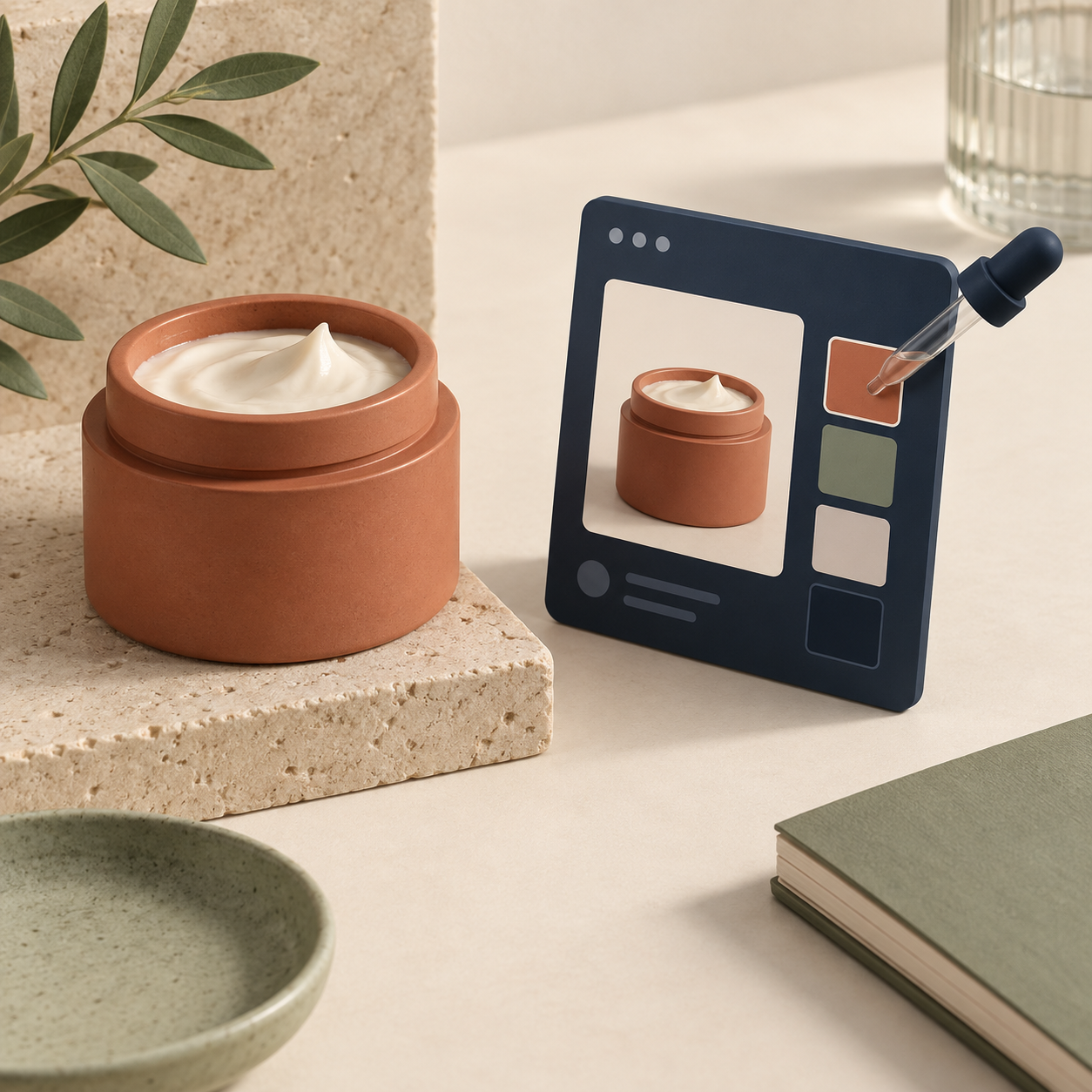 Extracting brand colors from a product image
