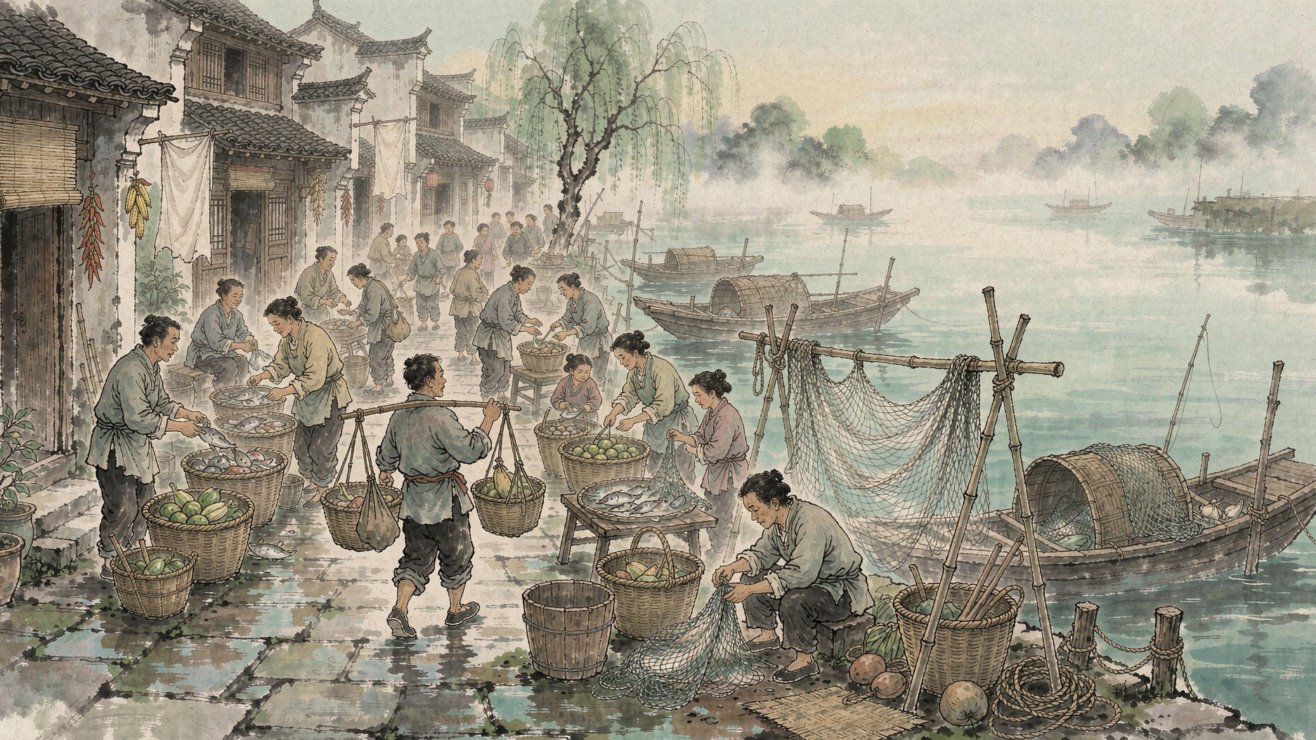 宿松下仓埠·人文风貌