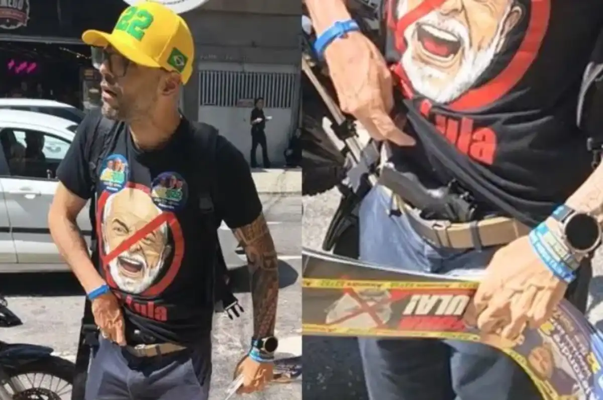Bolsonarista Alexandre Knoploch usa gás de pimenta e arma em briga eleitoral no Rio