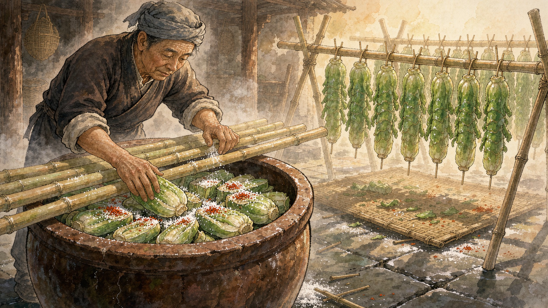 涪陵榨菜·制作工艺