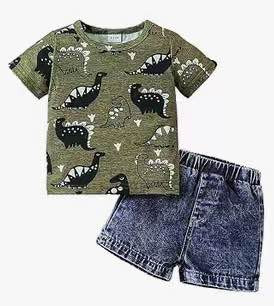 #ColaboraciónPagada<br>ropa pequeña bebe niño vaqueros rotos conjunto