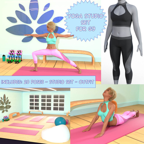 yoga studio set for genesis 9 01.1