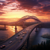 deb bridges going ino the roads sunset beautiful stylize 50 22281387 26f8 4065 8f82 33dcca2c34b9