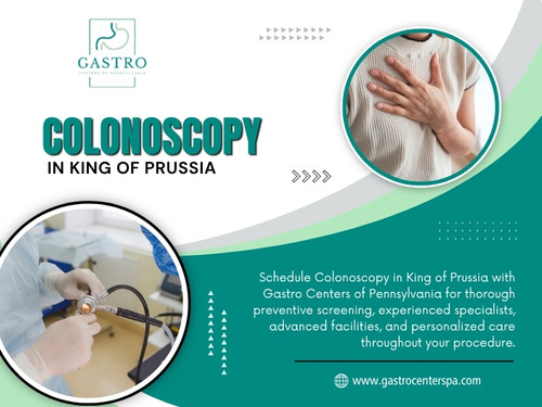 A Colonoscopy in King of Prussia examines the large intestine, while an upper endoscopy looks at the upper portion of the digestive tract. The preparation and procedure can therefore be quite different.

Click here for more information: https://www.gastrocenterspa.com/location/king-of-prussia

Gastro Centers of Pennsylvania

Location: 216 Mall Blvd #120, King of Prussia, PA 19406, United States
Find Us On Google Map: https://maps.app.goo.gl/urcTXbfAmHQzMY5V7

Read Our Blogs:
https://gastrocenterspa.wordpress.com/
https://gastrocenterspa.jimdofree.com
https://gastrocenterspa.medium.com/

More Links:
https://linktr.ee/gastrocenterspa
https://www.buzzfeed.com/gastrocenterspa
https://disqus.com/by/gastrocenterspa/about/