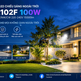 Den Pha Led Chieu Sang Ngoai Troi CTL102F 100W LED150 WW NW CW 220 240V 15000lm (1)
