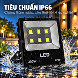 Den Pha Led Chieu Sang Ngoai Troi CTL106F 300W LED450 WW NW CW 220 240V 45000lm (6)