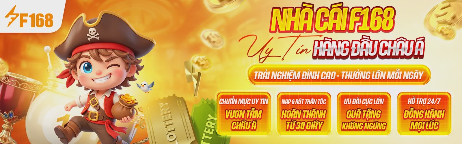 Nhà cái F168 uy tín hàng đầu châu Á