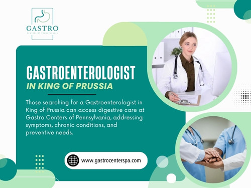 A Gastroenterologist in King of Prussia can look at the wider picture instead of focusing on one digestive symptom in isolation. Gastro Centers of Pennsylvania provides care for a broad range of digestive conditions and offers diagnostic services as part of its gastroenterology practice.

Click here for more information: https://www.gastrocenterspa.com/location/king-of-prussia

Gastro Centers of Pennsylvania

Location: 216 Mall Blvd #120, King of Prussia, PA 19406, United States
Find Us On Google Map: https://maps.app.goo.gl/urcTXbfAmHQzMY5V7

Read Our Blogs:
https://gastrocenterspa.wordpress.com/
https://gastrocenterspa.jimdofree.com
https://gastrocenterspa.medium.com/

More Links:
https://linktr.ee/gastrocenterspa
https://www.buzzfeed.com/gastrocenterspa
https://disqus.com/by/gastrocenterspa/about/
