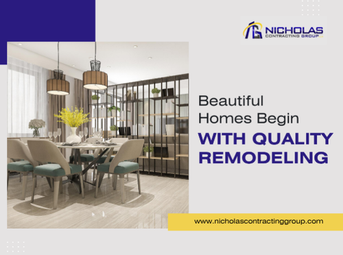 Beautiful Homes Begin With Quality Remodeling.2