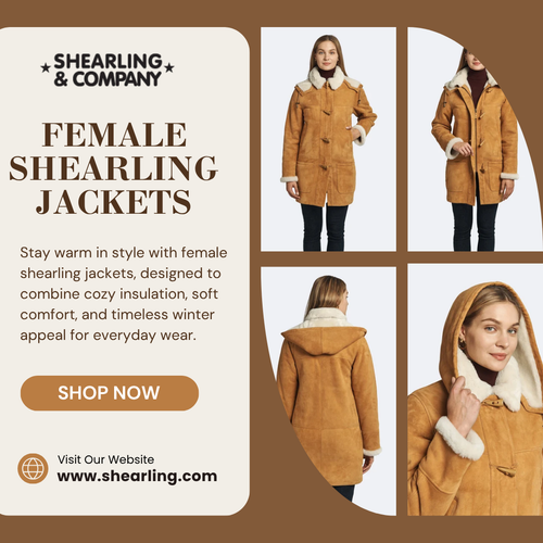 Female shearling jackets.2
