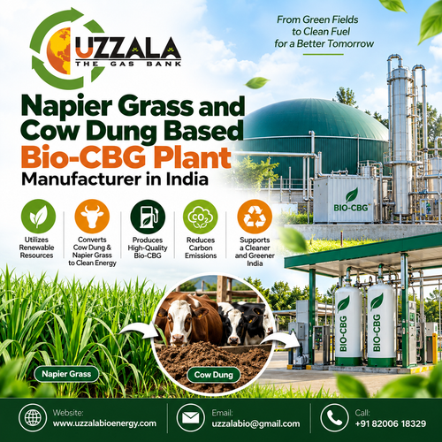Napier Grass and Cow Dung Based Bio-CBG Plant Manufacturer in India | Uzzala Bio Energy Solutions.png