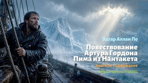 Читать краткий пересказ романа Эдгара Аллана По «Повествование Артура Гордона Пима из Нантакета». Эд.jpg