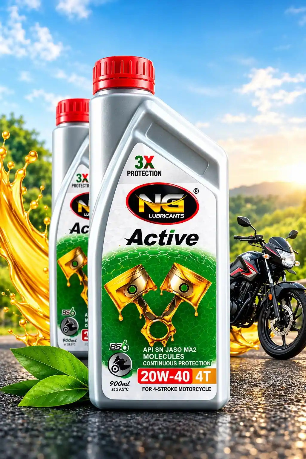 NG Lubricants Active engine oil