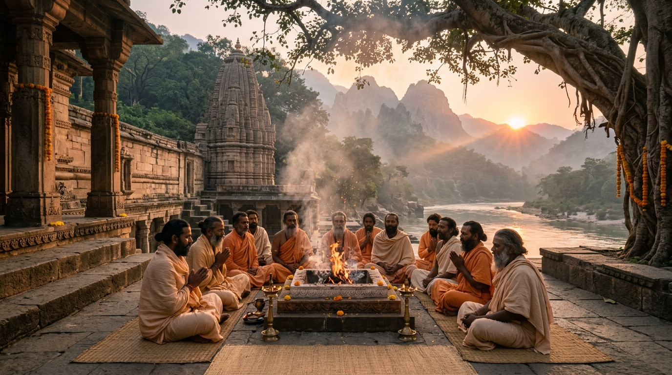 सनातन धर्म क्या है? — अर्थ, विचारधारा, सिद्धांत और जीवन-दर्शन