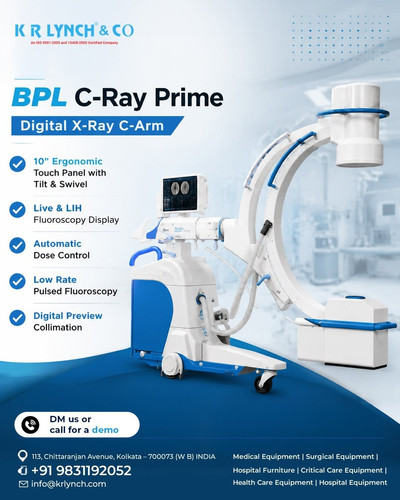 BPL C-Ray Prime Digital X-Ray C-Arm Machine | K R Lynch & Co.jpg