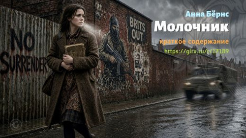 Читать краткий пересказ книги Анны Бернс «Молочник». Анна Бёрнс: «Молочник» Анны Бёрнс, краткое соде.jpg