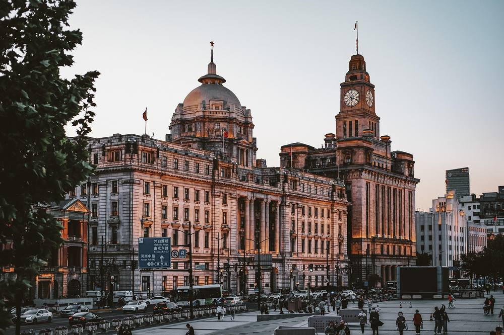 The Bund's historic waterfront, Shanghai