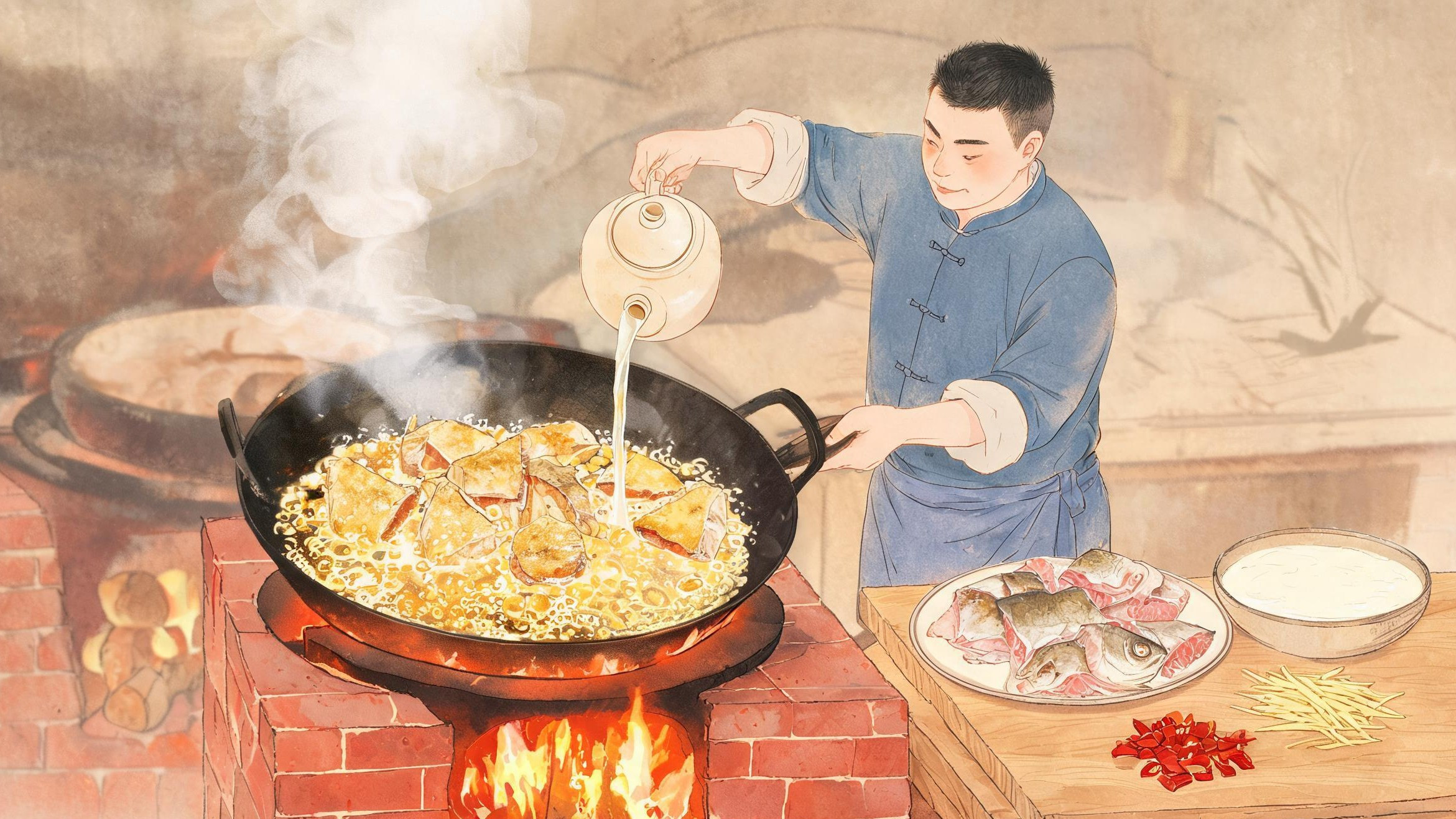 赣南小炒鱼·工艺