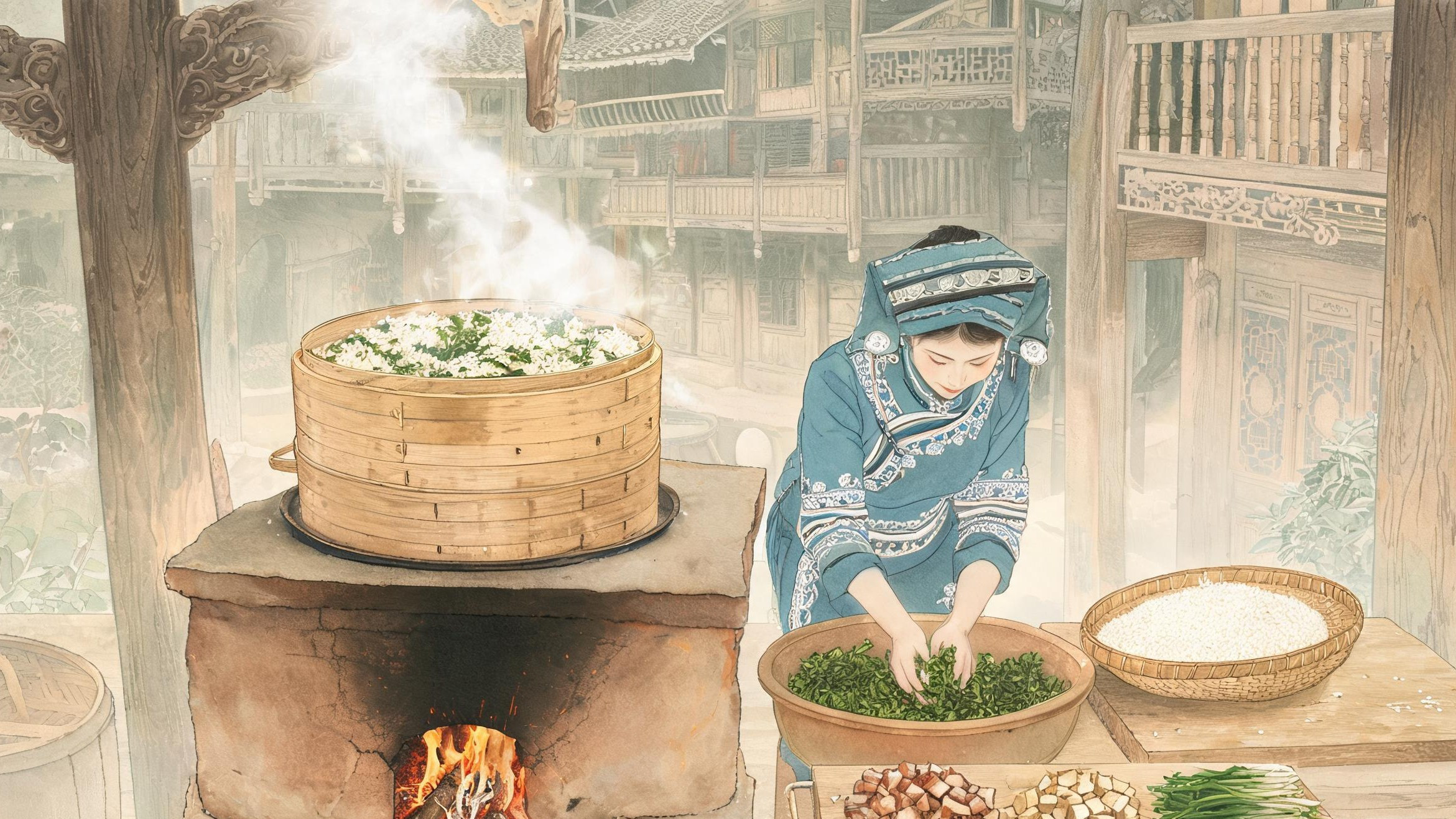 湘西社饭·工艺
