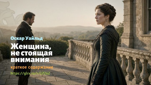 Читать краткий пересказ книги Оскара Уайльда «Женщина, не стоящая внимания». Оскар Уайльд: «Женщина,.jpg