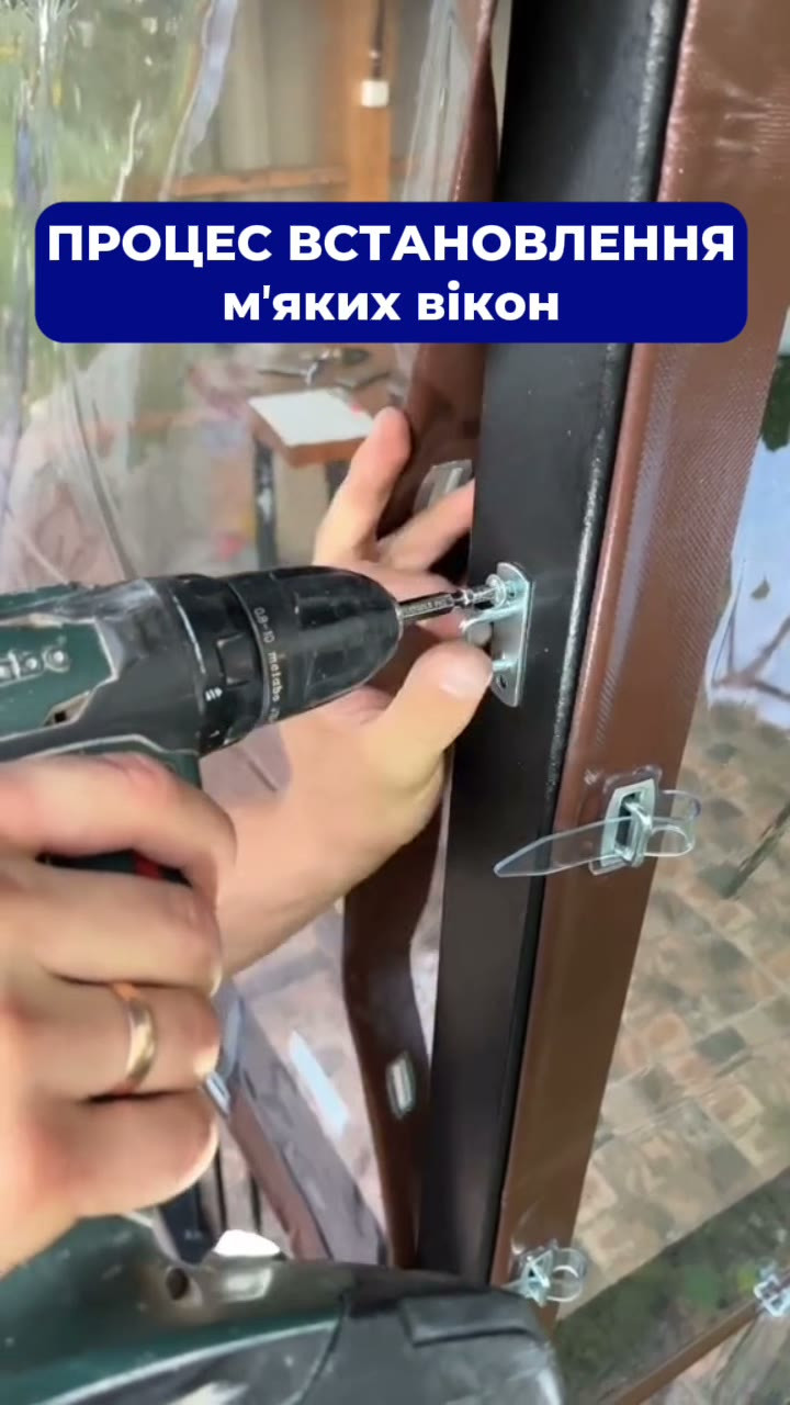Montaż miękkich okien