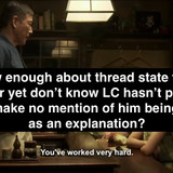You've worked very hard