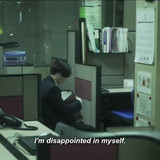 I'm disappointed in myself