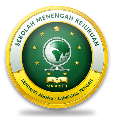 logo smk maarif1 3d.2
